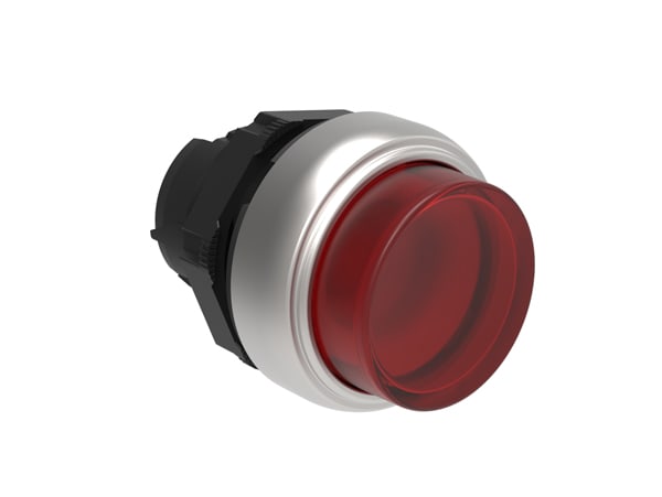 LOVATO - LOVLPCQL204 PULSANTE PASSO-PASSO SPORG. LUM. ROSSO