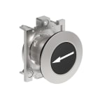 LOVATO - LOVLPFB1142 BLACK FLUSH MET.FILO PUSH-BUTT.RIGH-LEFT