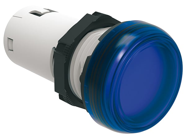 LOVATO - LOVLPMLE6 INDIC.LUM.MONOBL.BLU LED 110V
