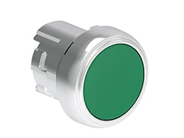 LOVATO - LOVLPSB103 PULSANTE MET. RASATO VERDE
