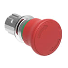 LOVATO - LOVLPSB6644 PULS.FUNGO 40MM ROSSO SG.ROTAZ.ISO13850