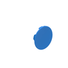 LOVATO - LOVLPXB106 TAPPO RASATO BLU PULSANTI A IMPULSO