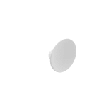 LOVATO - LOVLPXB108 TAPPO RASATO BIANCO PULSANTI A IMPULSO
