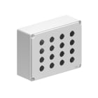 LOVATO - LOVLPZM16CA8 PULSANTIERA METALLICA GRIGIA 4X4FORI