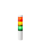 PATLITE EUROPE GMBH - PMHLR4-302WJNW-RYG Torretta, bianco, 3 livelli, 24 VCC, 40 mm, montaggio diretto, cavo