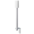 PATLITE EUROPE GMBH - PMHLR5-02LJNW Torretta, argento, 3 livelli, 24 V CC, 40 mm, staffa angolare a L, cavo, buzzer