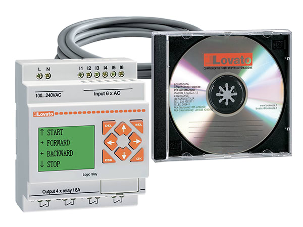 LOVATO - LOVLRDKIT12RA024 KIT RELE PROGRAM.24VAC+CAVO+SOFTWARE