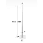 LINEA LIGHT (ILED) - ILD98152 PALO CONIC.DA LAMIER.SP3 HFT5MT ZIN