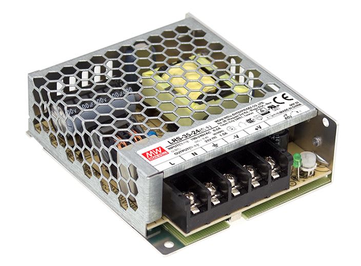 DIGIMAX SRL - DIXLRS-35-5 ALIMENTATORE AC/DC 5V 35W ULTRA COMPATTO