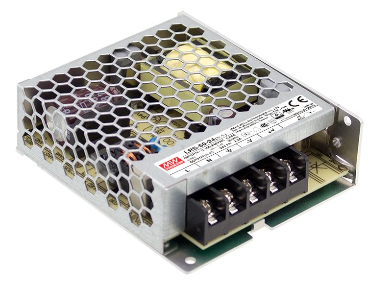 DIGIMAX SRL - DIXLRS-50-5 ALIMENTATORE AC/DC 5V 50W ULTRA COMPATTO