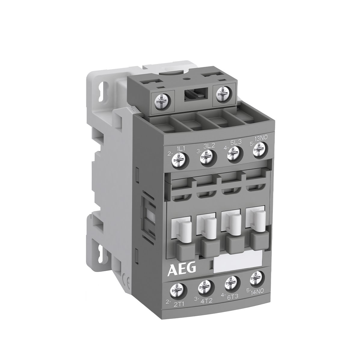 ELETTRA SRL AEG - AEGLS04N3010-EN CONTATTORE DDI AEG 4KW 3P 1NO 100-250V AC/DC