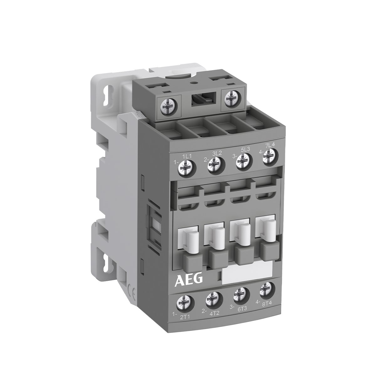 ELETTRA SRL AEG - AEGLS04N4000-EN CONTATTORE DDI AEG 4KW 4P 100-250V AC/DC