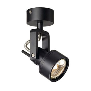 SLV ITALIA SRL - SLV147550 INDA, PARETE/PLAFONE, SPOT, QPAR51, NERO