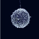 GIOCOPLAST NATALE SP - GCP14410316 SFERA LUCCIOLONA BIANCA D.80 CM,