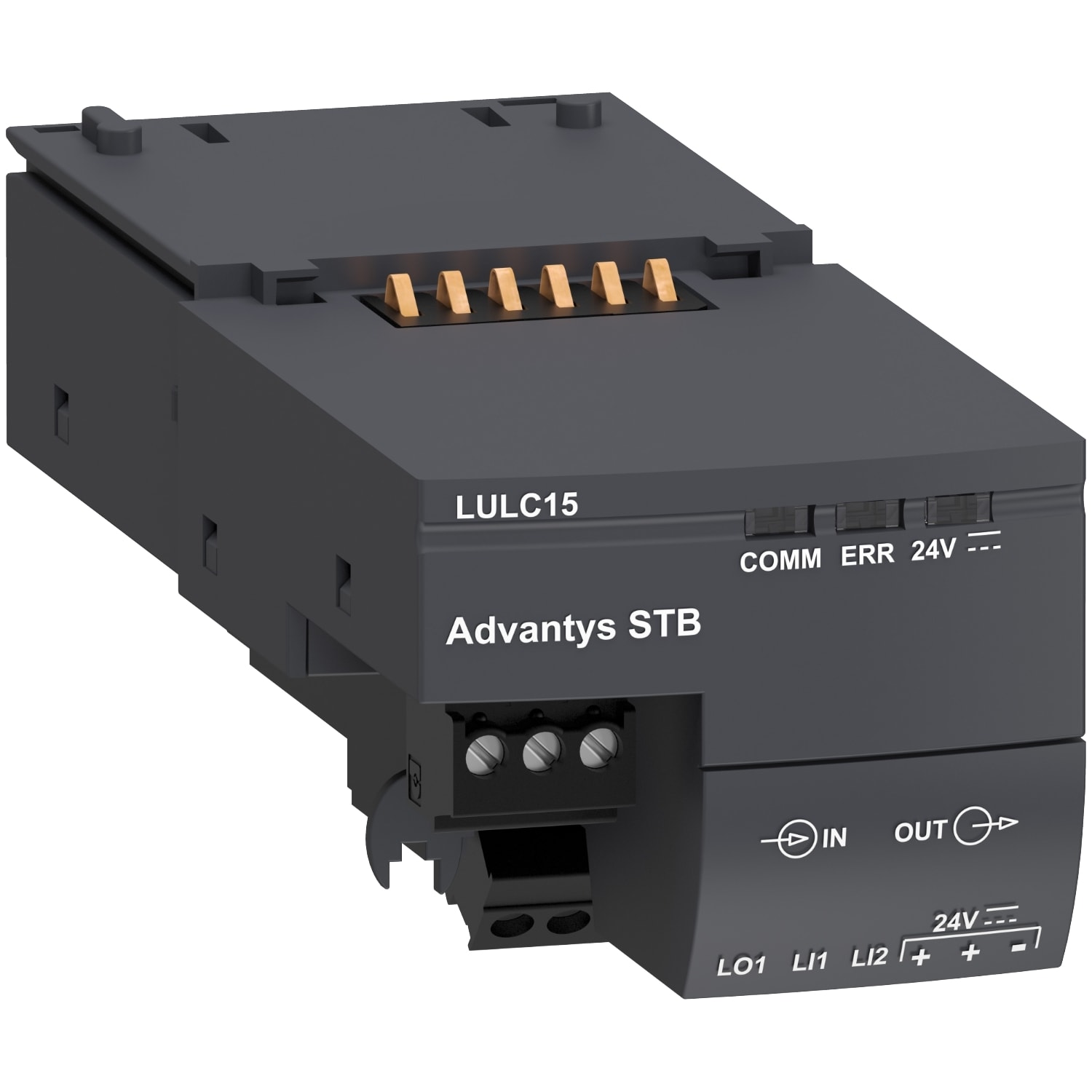 SCHNEIDER ELECTRIC - SNRLULC15 Modulo comunicazione Advantys STB - Per TeSys U - 24 V CC
