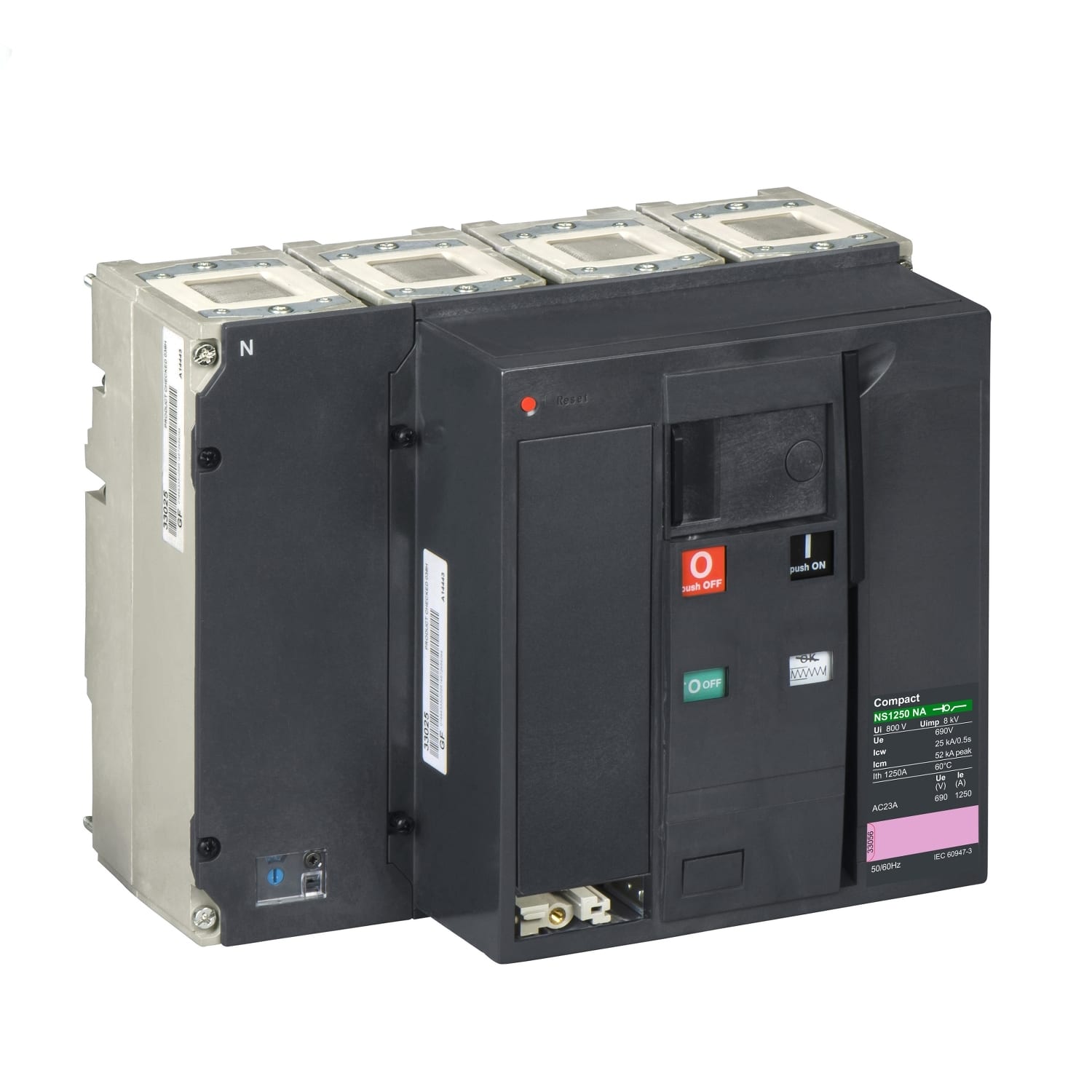 SCHNEIDER ELECTRIC - SNRLV453427 NSX1250 NA DC PV 4P