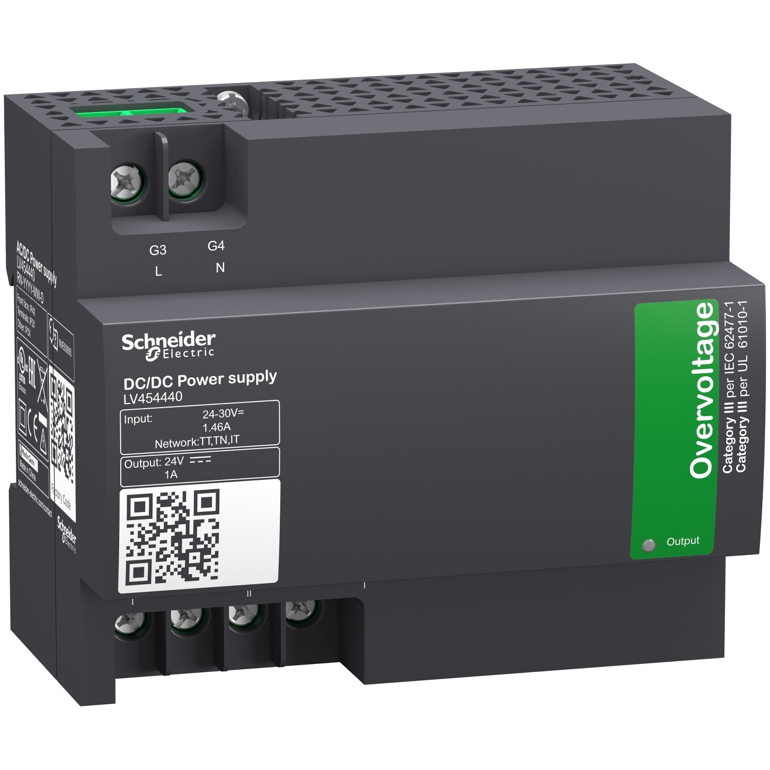 SCHNEIDER ELECTRIC - SNRLV454440 MODULO ALIMENTAZIONE 24/30VCC