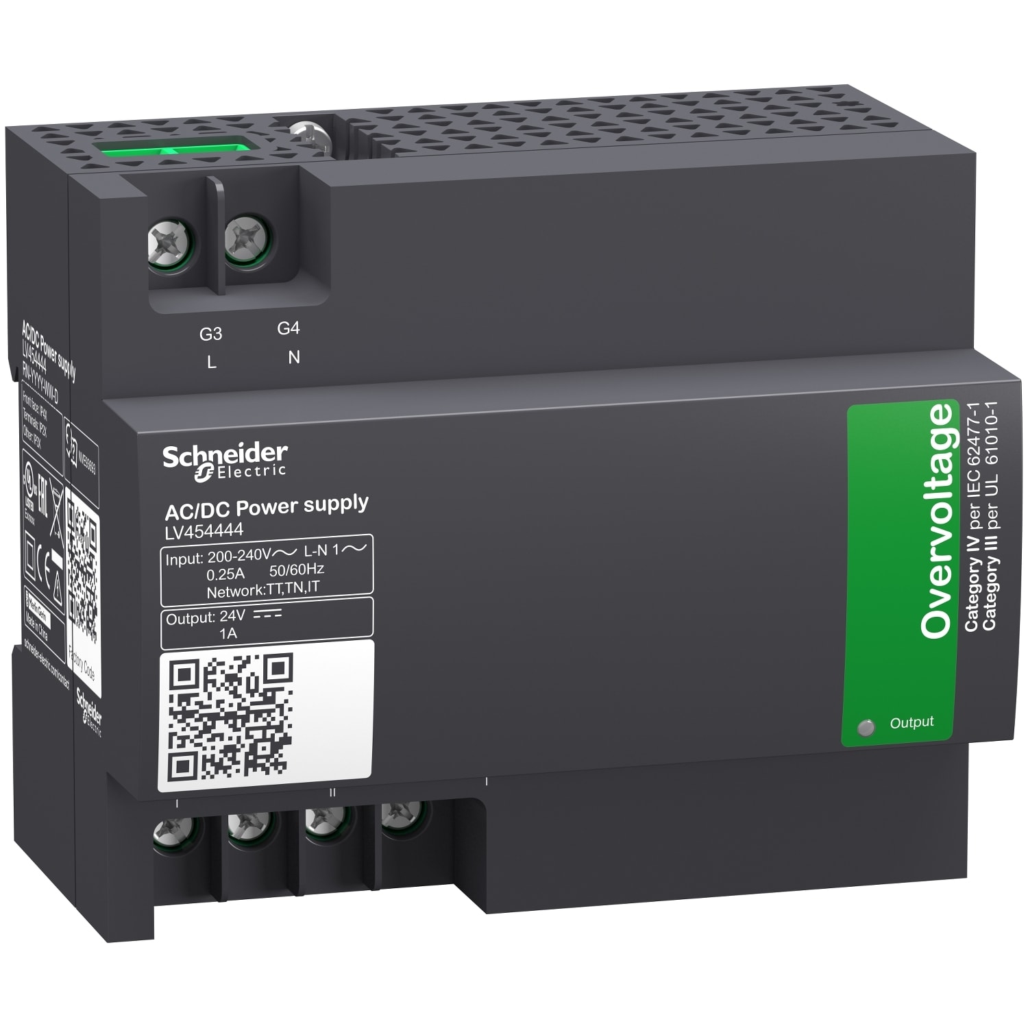 SCHNEIDER ELECTRIC - SNRLV454444 MODULO ALIMENTAZIONE 220VCA