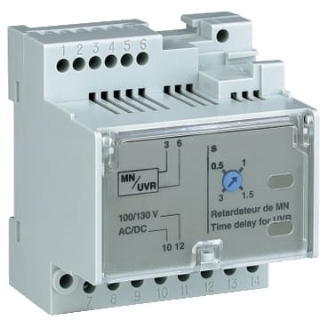 SCHNEIDER ELECTRIC - SNRLV833683SP RITARDATORE MN REG 380/480 VCA