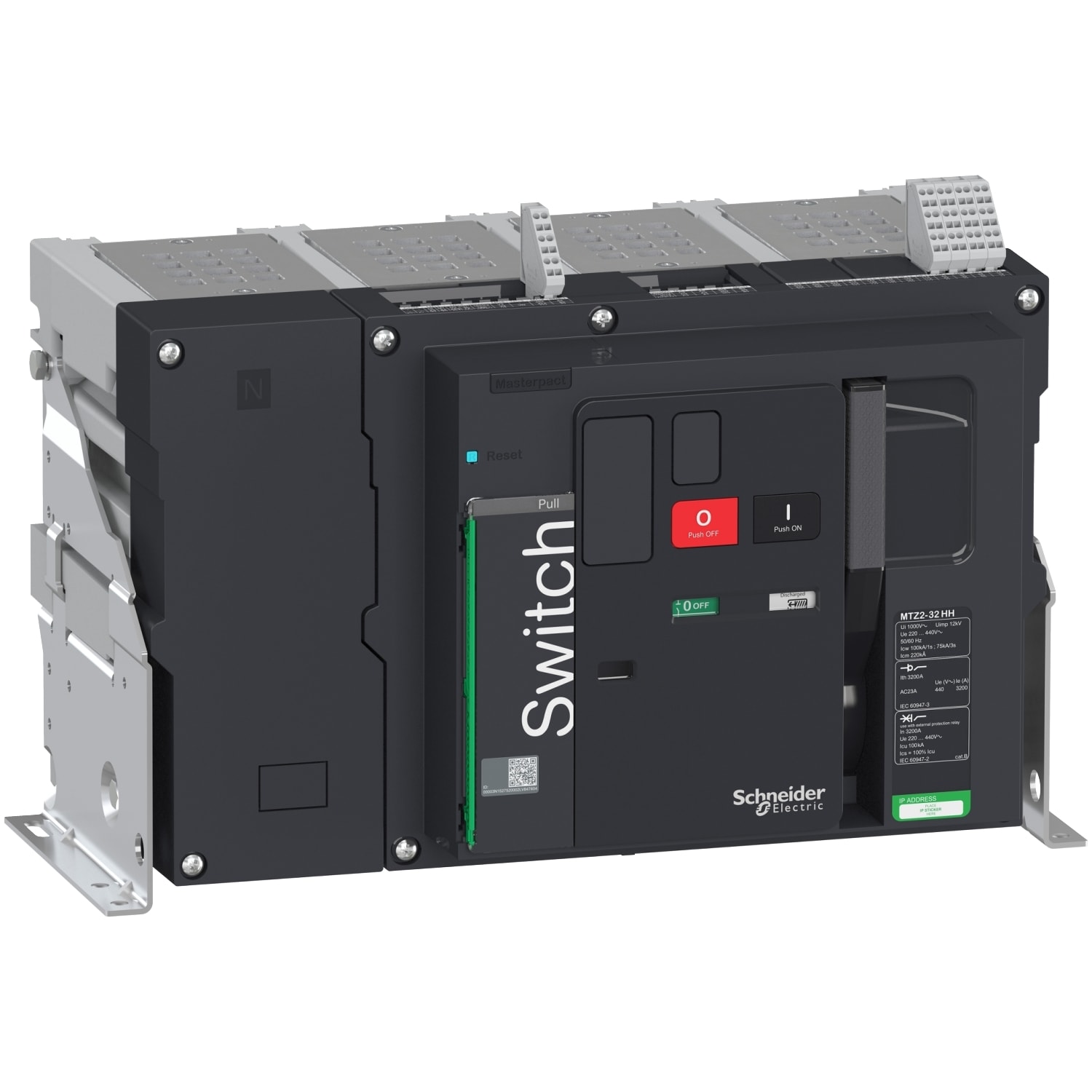 SCHNEIDER ELECTRIC - SNRLV846315 MTZ2 32 HH 4P FISSO