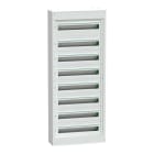 SCHNEIDER ELECTRIC - SNRLVSST824 Centralino per apparecchi modulari, PrismaSeT S, parete, 8 x 24 moduli, 1 morsettiera di terra, senza porta