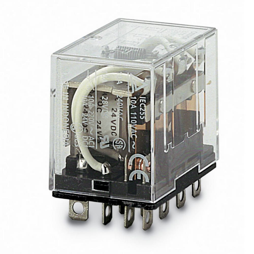 OMRON - OMRLY424AC-11644100 RELE-4 SPDT. 10 A220 VCA.TERM INN
