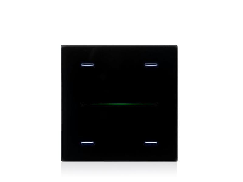 EELECTRON SPA - EEX9025GL04L03 VETRO 9025 4 CANALI LINE RGB - NERO