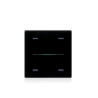 EELECTRON SPA - EEX9025GL04L03 VETRO 9025 4 CANALI LINE RGB - NERO