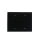 EELECTRON SPA - EEX9025GL304L03 VETRO 9025 4 CANALI LINE RGB - NERO 3M