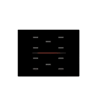 EELECTRON SPA - EEX9025GL310L03 VETRO 9025 10 CANALI LINE RGB - NERO 3M