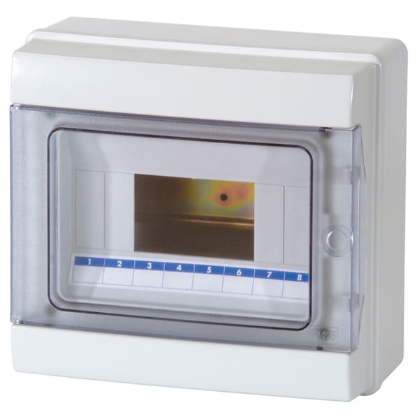 MASTER SRL - MSTM04908-T C.PARETE 8MOD.P.TRASPAR. IP65