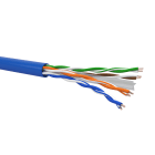 QUBIX SPA - QBX05C2701BLSC0305 CAVO R6UT4H24 C6 U/UTP AWG24 LSZH CCA