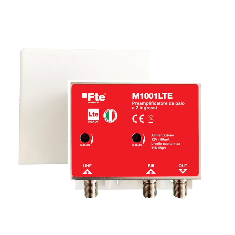 FTE MAXIMAL ITALIA S - FTEM1001LTE M1001LTE PREAMP. PALO 2 IN. VHF/UHF G.16