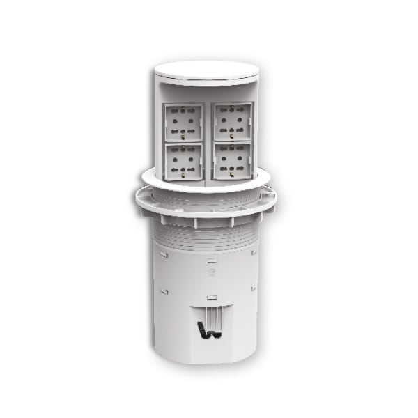 ARNOCANALI SPA - ARNM104.4B.A3 TORRETTA 4 PRESE BIANCA