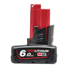 MILWAUKEE - AEG - COP4932451395 BATTERIA M12 B6 - 12V 6,0AH (LITIO)