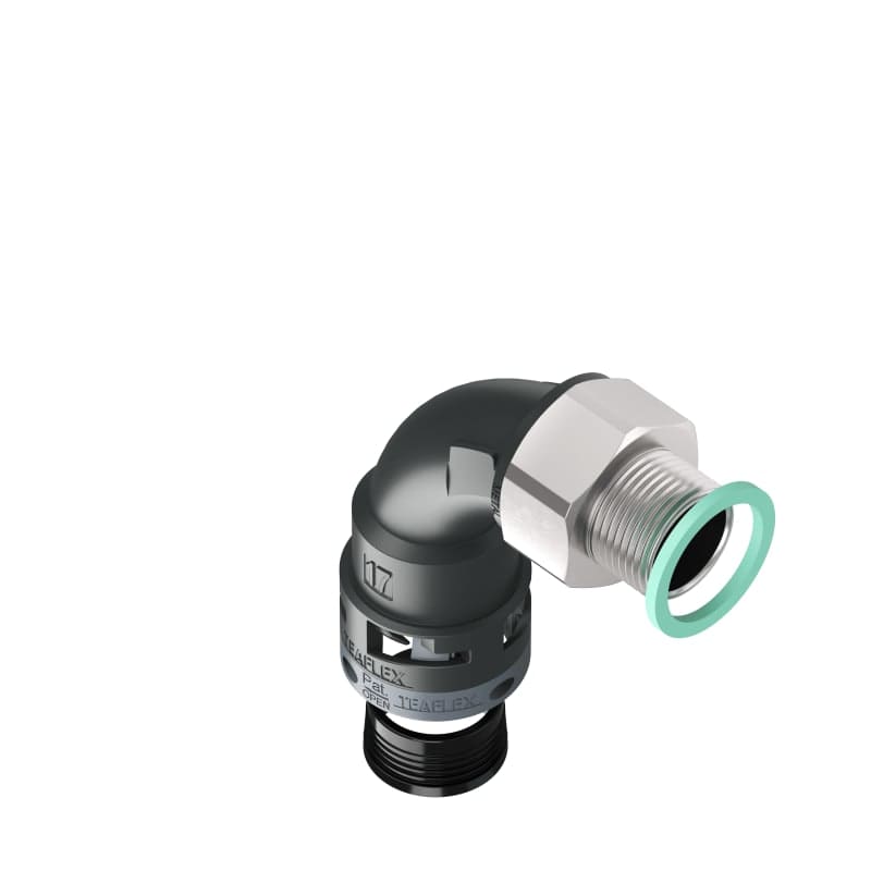 TEAFLEX - TEAM8BBN17P13 CURVA 90?IP68 BN17 PG13 NERO