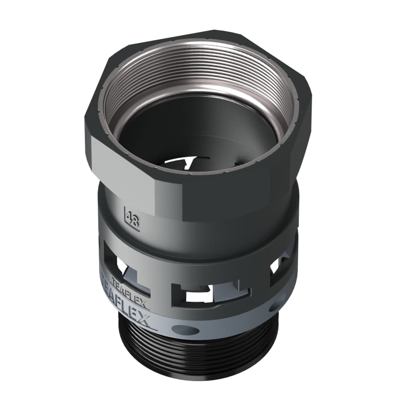 TEAFLEX - TEAM8BSF48M63 FEMM.IP68 SF48 METALLO M63X1,5