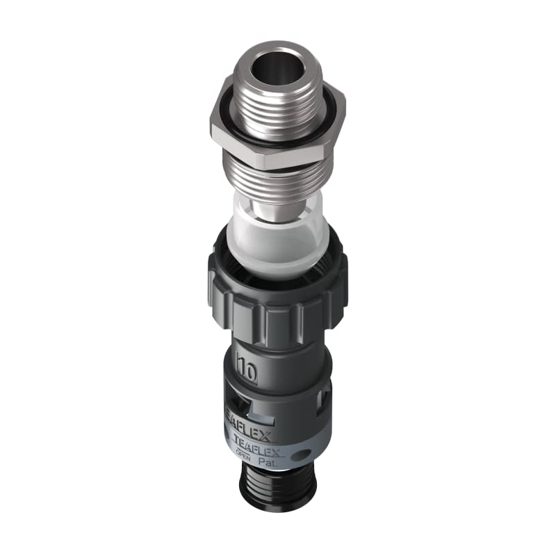 TEAFLEX - TEAM8BSMEMC10M16 RAC.NERO EMC IP68 SM10 M16X1,5