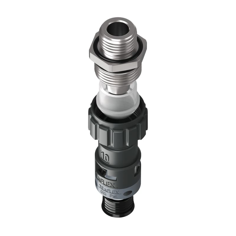 TEAFLEX - TEAM8BSMEMC10M16 RAC.NERO EMC IP68 SM10 M16X1,5