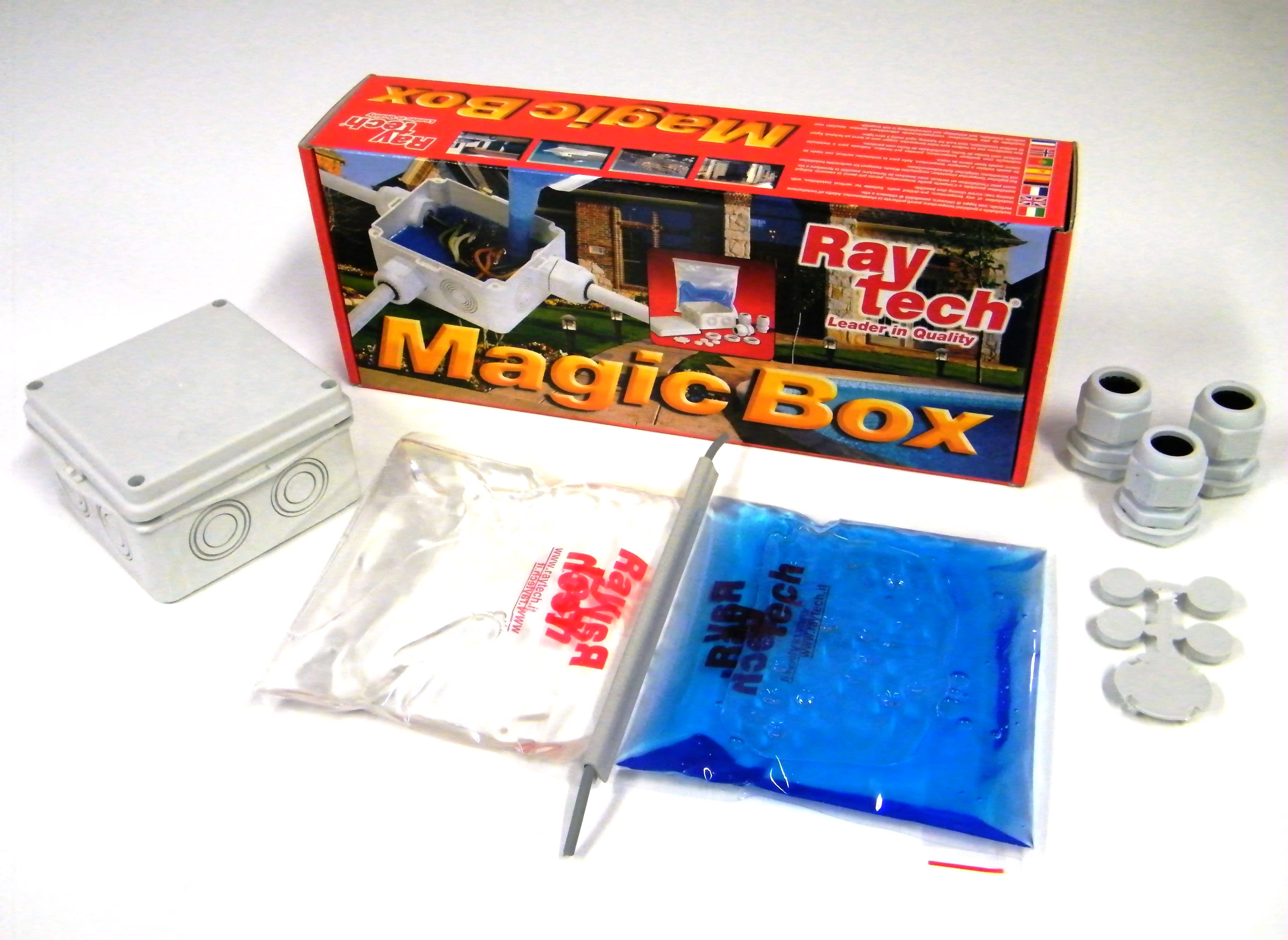 RAYTECH SRL - RYTMAGICBOX100 MAGIC BOX 100 CASSETTA IP68 GEL