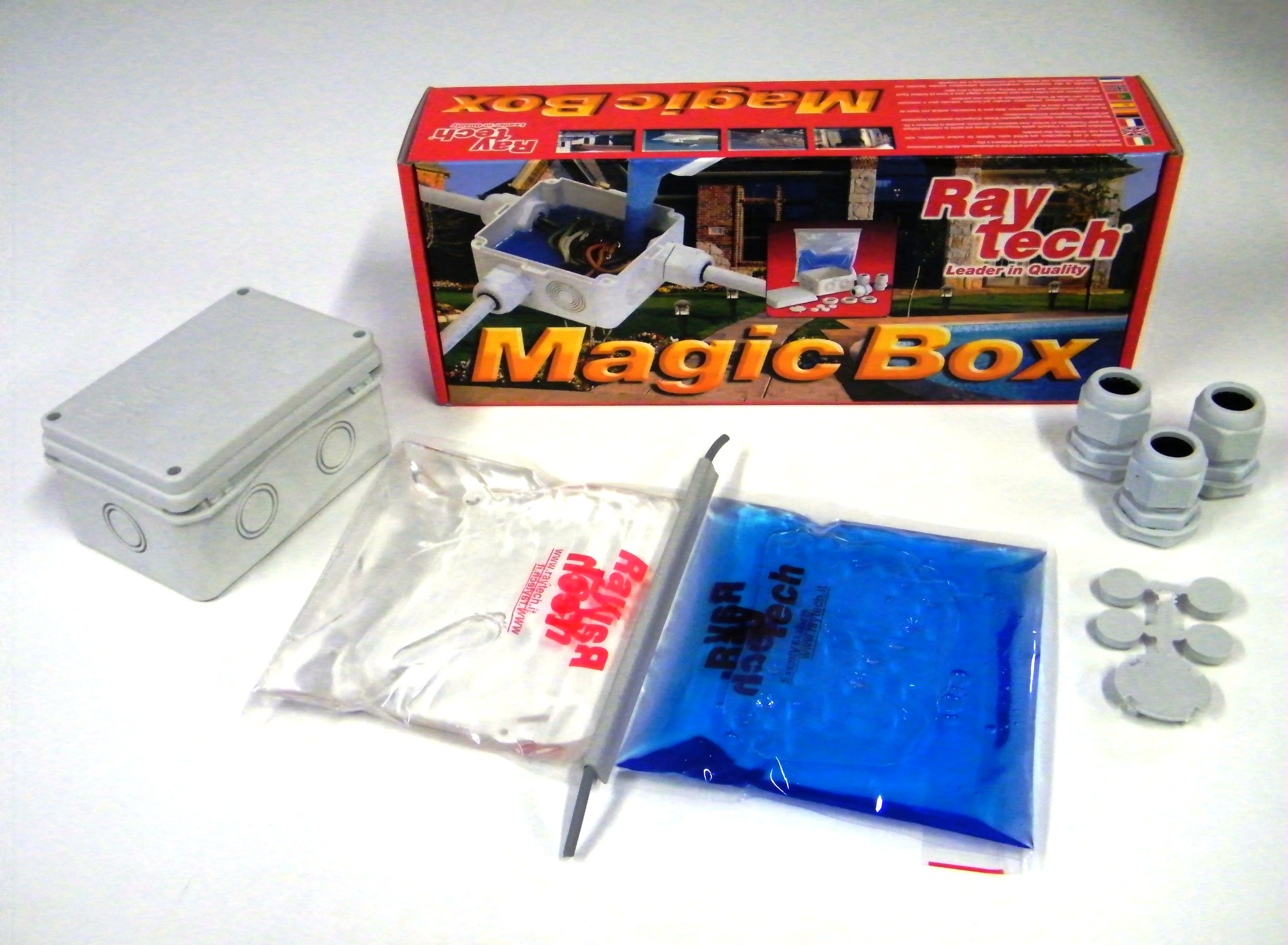 RAYTECH SRL - RYTMAGICBOX120 MAGIC BOX 120 CASSETTA IP68 GEL