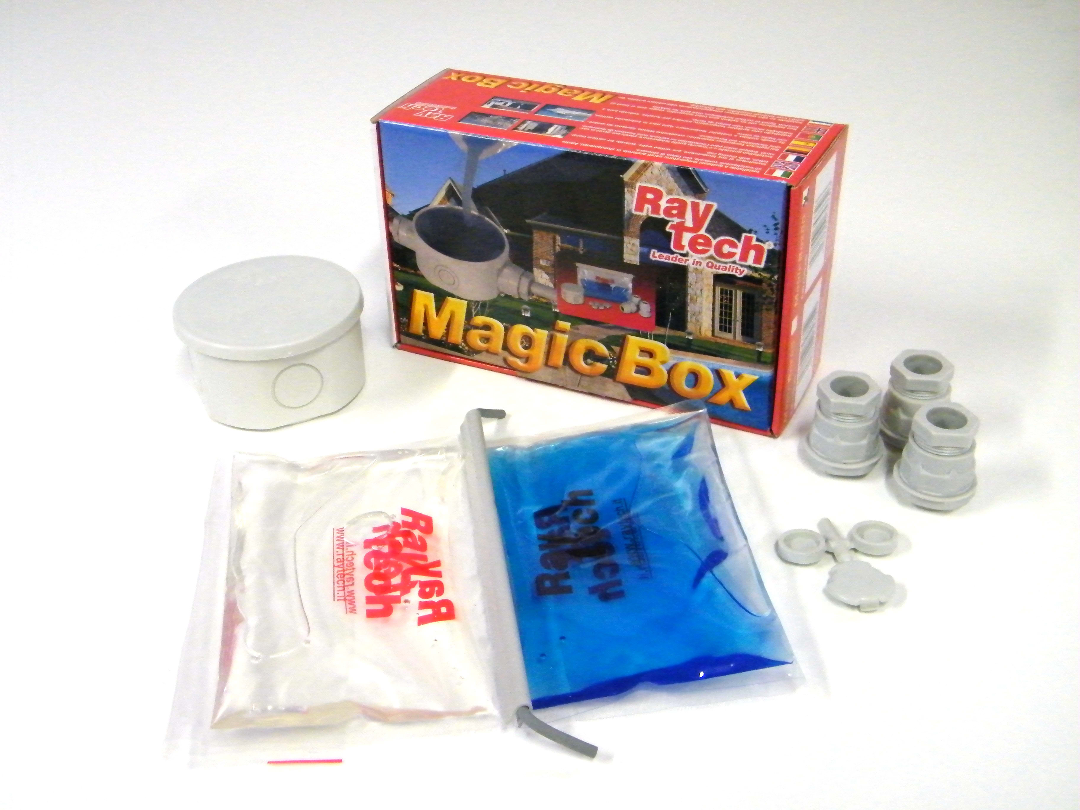 RAYTECH SRL - RYTMAGICBOX80 MAGIC BOX 80 CASSETTA IP68 GEL