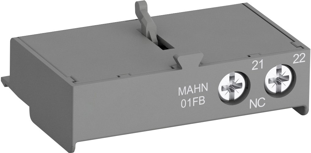 ELETTRA SRL AEG - AEGMAHN01FB CONTATTO AUSILIARIO FRONTALE 1NC MBS32NG/H MBS63N