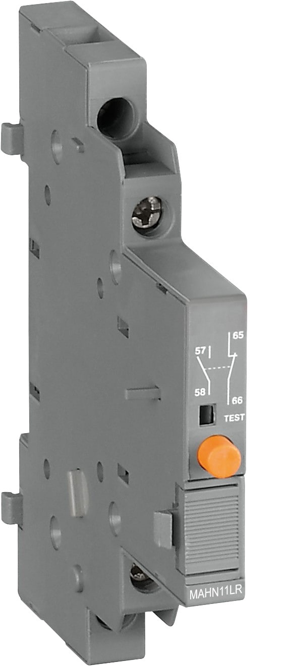 ELETTRA SRL AEG - AEGMAHN11LR CONTATTI TRIP LATERALI 1NO+1NC MBS32NG/H MBS63N