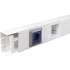 DIETZEL - DIE019008 PVC-Maxikanal, 75x75 mm, weiA, 3 m