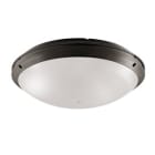 MARECO LUCE SRL - MAO400-0752201B IRIS 2 E27 LED BIANCO RAL9003 SCHERMO BI