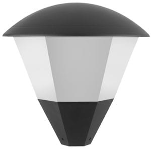 MARECO LUCE SRL - MAO250-1600101N BARCELLONA OPALE E27 LED NERO