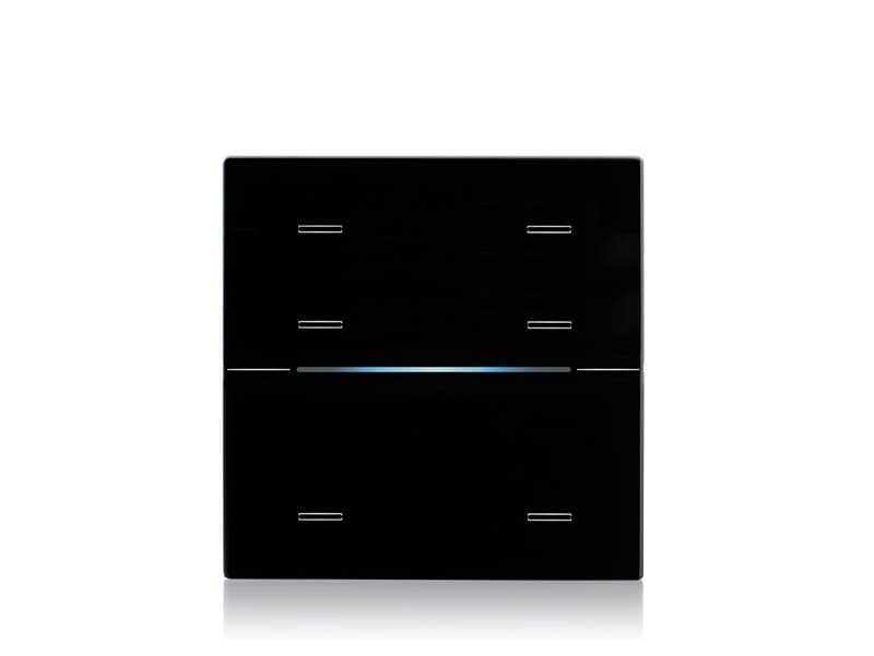 EELECTRON SPA - EEX9025GM06L03 VETRO SINGLE LINE 6 CH. - NERO