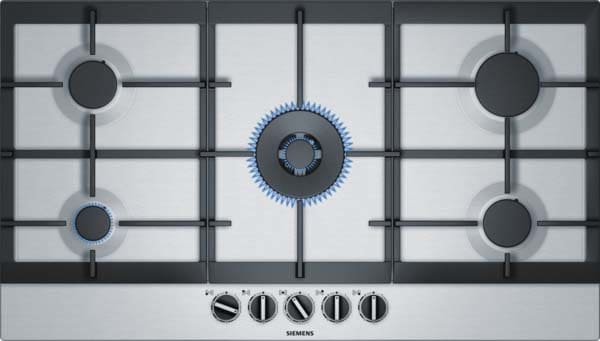 Siemens Hausgerate - SIZEC9A5RB90D Gas Kochstelle 92cm 4Gasbrenner 1Dual Ko