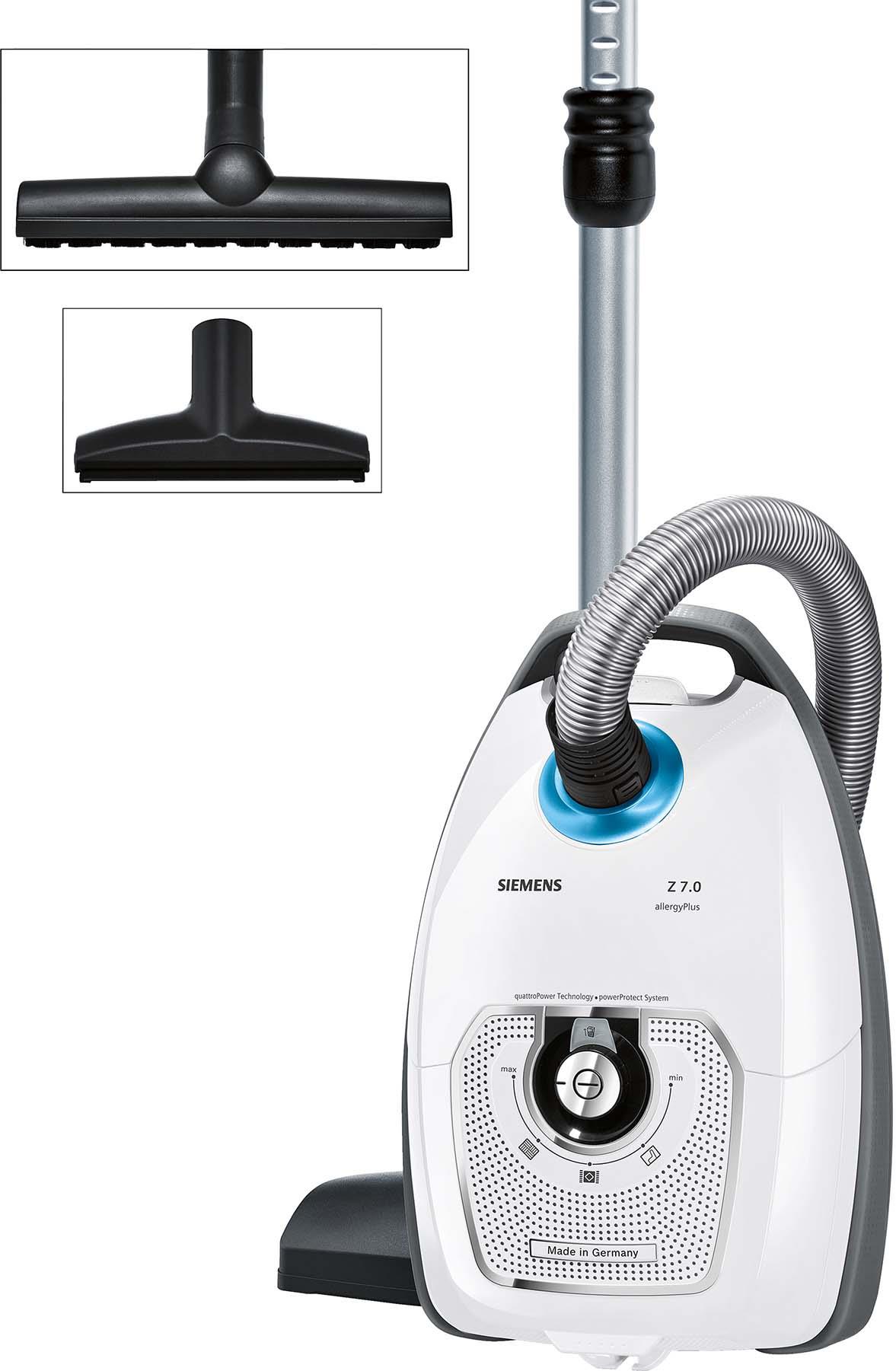 Siemens Hausgerate - SIZVSZ7442S Bodenstaubs. quatPow 650W 67dB 12m 5L Al